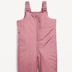 Old Navy Snow Bib 3T, pink girls snow pants